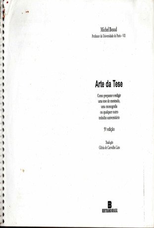 Arte da Tese Michel Beaud