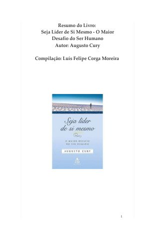 Augusto Cury Seja Lider de Si Mesmo