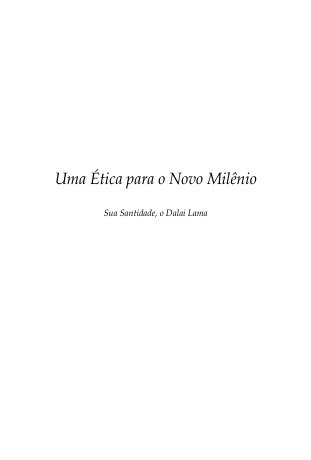 (Microsoft Word - Dalai Lama - Uma \311tica Para o Novo Mil\352nio.doc)
