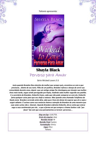 Shayla Black - Wicked Lovers 5.5 - Perverso para Amar _Talionis_
